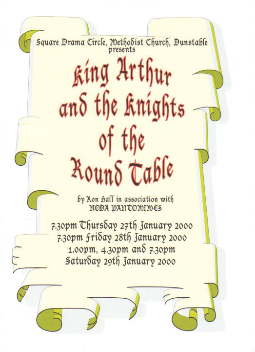 King Arthur and the Knights of the Round Table production artwork